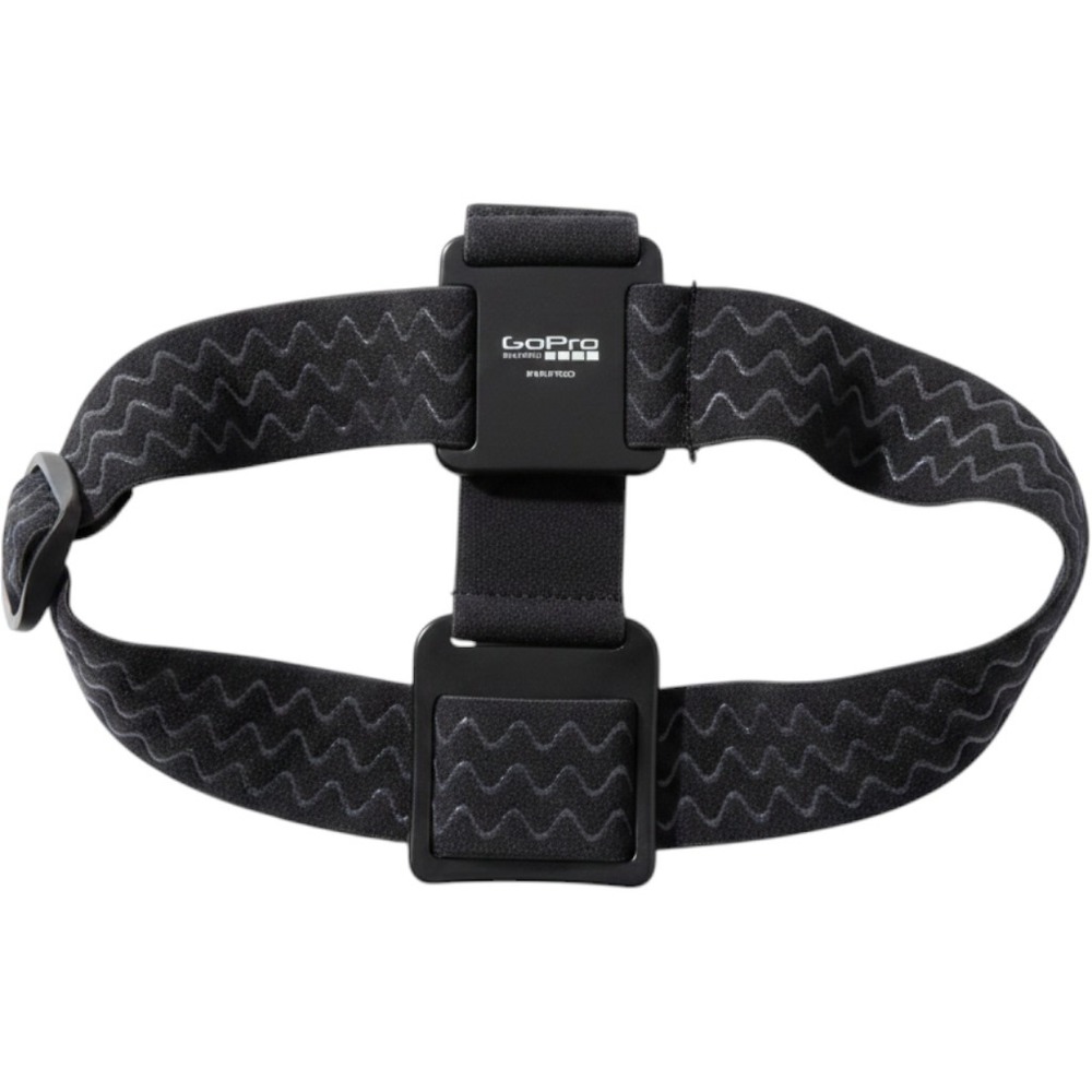 GoPro Head Strap Mount Adjustable Non-Slip Headband POV Camera Mount Black